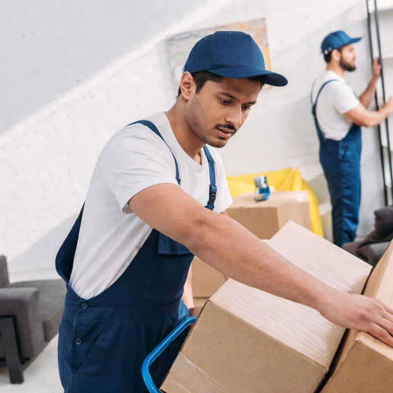 Office furniture moving handled by professional packers