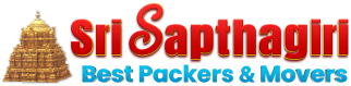 Sri Sapthagiri Best Packers and Movers Logo